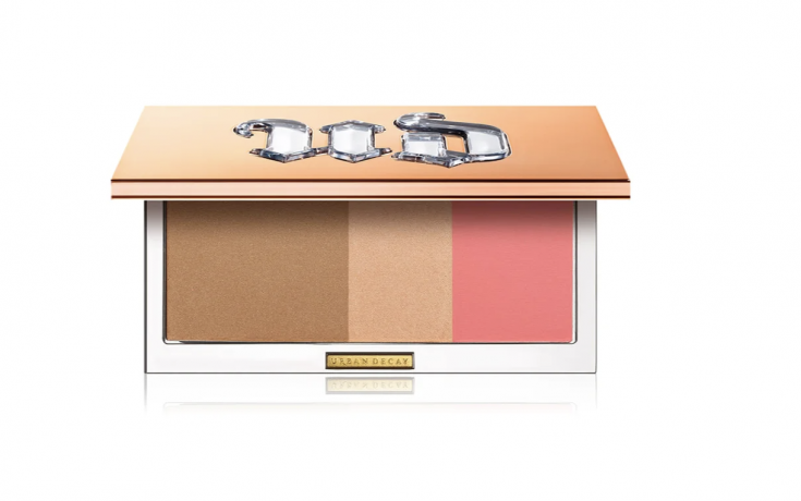 Urban Decay Stay Naked Threesome Aufhellende und Bronzing-Palette Farbton Naked 9.3 g Осветляющая и бронзирующая палитра