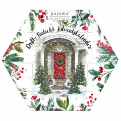 pajoma Adventskalender 2026, Адвент-календарь 2026 pajoma с 24 ароматическими чайными свечами