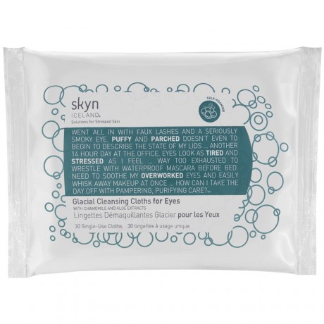Skyn Iceland Glacial Cleansing Cloths for Eyes Gesichtsreinigungstuch Reinigung, 1 шт.