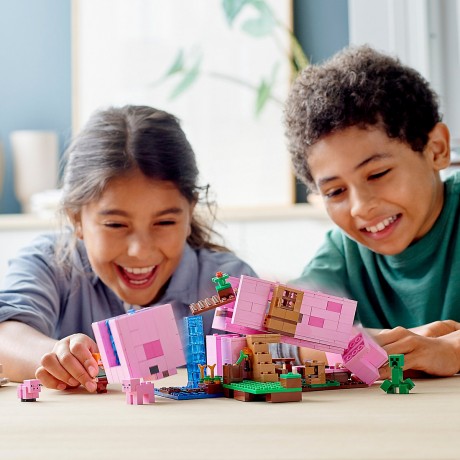 LEGO Minecraft 21170 Das Schweinehaus ЛЕГО Дом-свинья