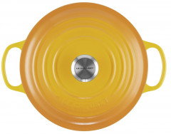 Le Creuset LE CREUSET Br\u00e4ter rund 26cm nectar SIGNATURE gold LE CREUSET выводок круглый 26см нектар SIGNATURE