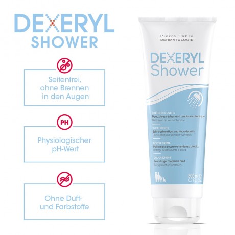 DEXERYL Shower Duschcreme  Крем для душа для душа