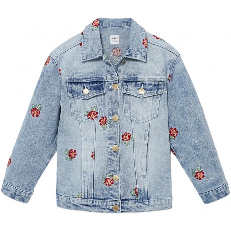 Desigual Jeansjacke CHAQ fur Madchen Джинсовая куртка CHAQ для девочки