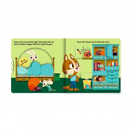 Coppenrath Verlag Beppo: Gute Nacht Бепо: Спокойной ночи