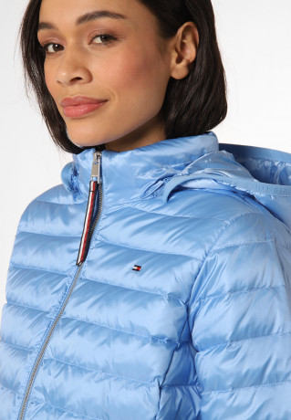 Tommy Hilfiger FEMININE Down jacket hellblau ЖЕНСКОЕ Пуховик Светло-синий