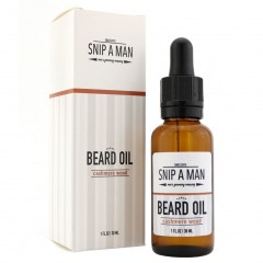 SNIP A MAN Beard Oil Cashmere Wood  Масло для бороды Кашемировое дерево