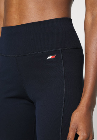 Tommy Hilfiger SORONA MIXED LEGGING Leggings desert sky СМЕШАННЫЕ ЛЕГГИНСЫ SORONA Леггинсы небо пустыни