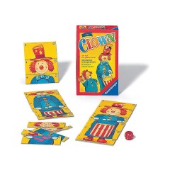 Ravensburger Mitbringspiel Clown Возьмите с собой игрового клоуна