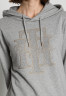 Tommy Hilfiger REGULAR CRYSTAL HOODIE Sweatshirt light grey heather REGULAR CRYSTAL HOODIE Свитер светло-серый вереск