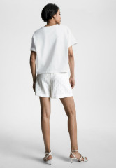 Tommy Hilfiger MODERN  Basic T-shirt ecru MODERN Базовая футболка экрю