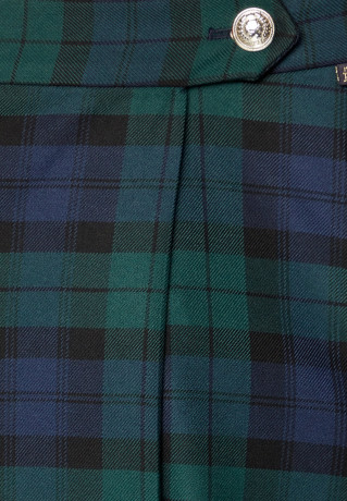Tommy Hilfiger TARTAN SHORT SKIRT Mini skirt black watch КОРОТКАЯ ЮБКА В ШОТЛЕЧКУ Мини-юбка черные часы