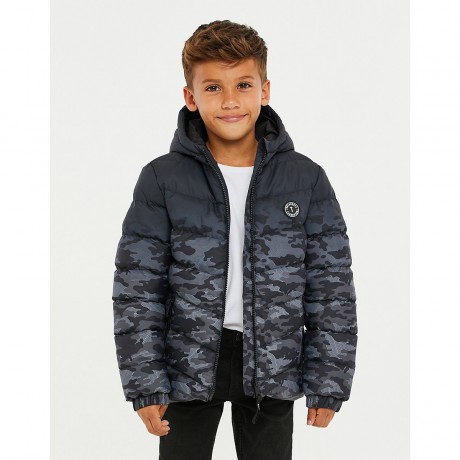THREADBOYS Threadboys Jacke Printed Camo Ombre Jacket Zepplin Winterjacken MiniM Куртка Threadboys Куртка с камуфляжным принтом и омбре Zepplin Winter Jackets MiniM