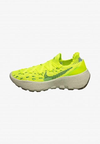 Nike Sportswear SPACE HIPPIE Sneaker low lt lemon twist geode teal-volt SPACE HIPPIE Низкие кроссовки женские lt лимонный твист жеод чирок-вольт