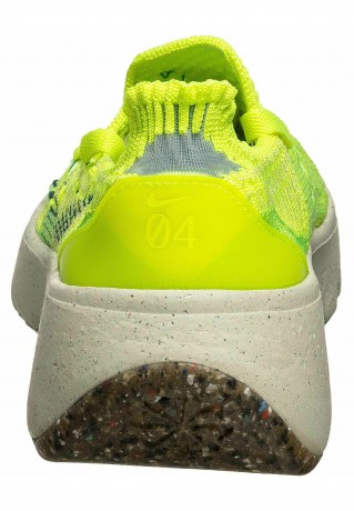 Nike Sportswear SPACE HIPPIE Sneaker low lt lemon twist geode teal-volt SPACE HIPPIE Низкие кроссовки женские lt лимонный твист жеод чирок-вольт