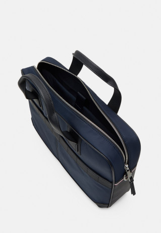 Tommy Hilfiger ELEVATED COMPUTER BAG UNISEX Briefcase space blue ПОВЫШЕННАЯ СУМКА ДЛЯ КОМПЬЮТЕРА УНИСЕКС Портфель космический синий