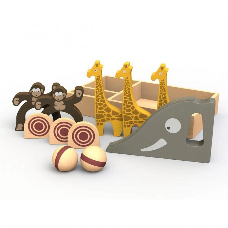 LK Trend Style Tier-Kugelbahn Safari Bowl Active Spiel Мраморная дорожка для животных Сафари Боул Активная игра