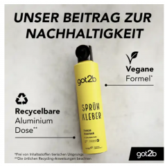 got2b Haarspray Sprühkleber Got2b 3stk x 300ml, Лак для волос ультрасильной фиксации, 3шт х 300 мл, фиксация до 72 часов, без склеивания и пересушивания, стойкий эффект до следующего мытья