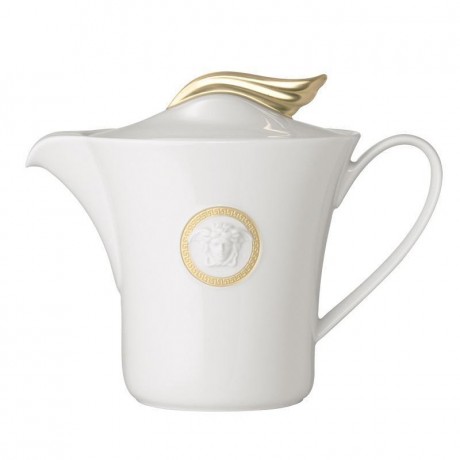 Rosenthal meets Versace Rosenthal Versace Ikarus Medaillon Meandre d?Or Teekanne 1,30 l Чайник Rosenthal Versace Ikarus M?daillon M?andre d"Or 1,30 л