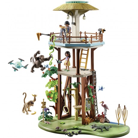 PLAYMOBIL PLAYMOBIL 71008 Forschungsturm mit Kompass PLAYMOBIL 71008 исследовательская башня с компасом