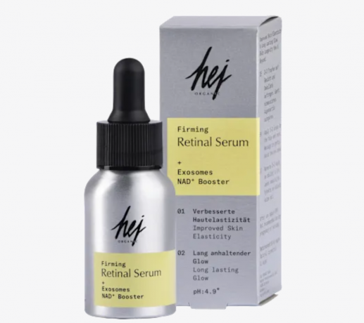 hej ORGANIC Gesichtsserum Firming Retinal 30 ml, Сыворотка для лица, укрепляющая сетчатку глаза, 30 мл