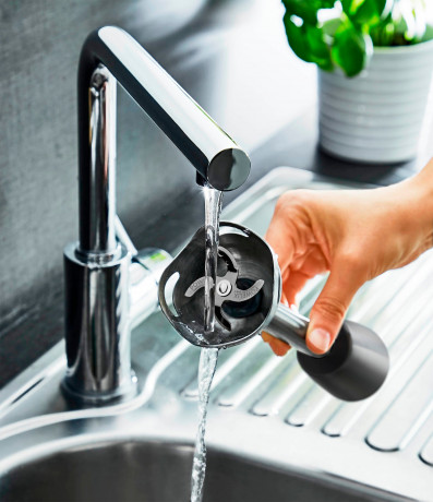 Tefal Tefal Stabmixer HB46E8 Eco Respect, 600 W, 4 Powelix-Klingen, Spritzschutz, ergonomischer Griff  Ручной блендер Tefal HB46E8 Eco Respect, 600 Вт, 4 лезвия Powelix, защита от брызг, эргономичная ручка