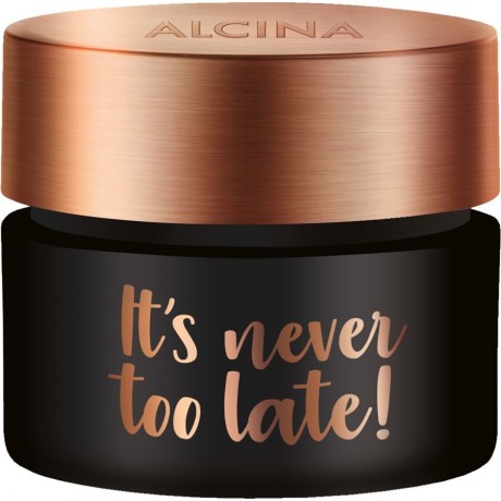 Alcina It#x27;s Never Too Late! Anti-Falten-Gesichtscreme  Никогда не поздно! Крем для лица против морщин