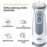Braun Braun Stabmixer MQ 5200 WH WH MultiQuick 5 Vario, 1000 W  Погружной блендер Braun MQ 5200 WH WH MultiQuick 5 Vario, 1000 Вт