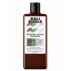 Bali Curls Bonding Repair 200ml, Шампунь для кудрявых волос восстановление поврежденных волос, без сульфатов, для кудрей, 200 мл