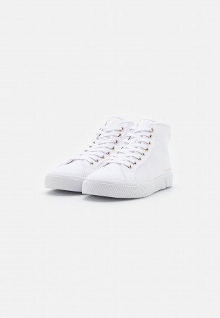 Tommy Hilfiger ESSENTIAL  High-top trainers white ESSENTIAL Высокие кроссовки белый