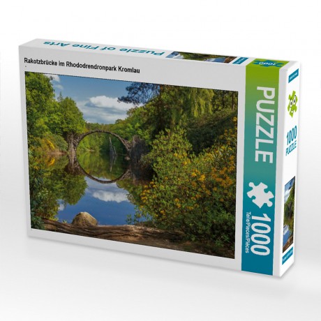CALVENDO Puzzle CALVENDO Puzzle Rakotzbrucke im Rhododrendronpark Kromlau Пазл CALVENDO Puzzle Rakotzbrucke в Кромлауском парке рододрендронов