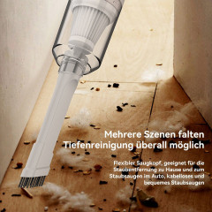 DOPWii DOPWii Akku-Handstaubsauger Faltbarer Vakuumreiniger,Kabellos,Grosser Saugleistung,Fur Zuhause,Auto, Es gibt eine Tasche  Бесроводной ручной пылесос DOPWii, складной пылесос, беспроводной, большая мощность всасывания, для дома, в машину, есть сумка