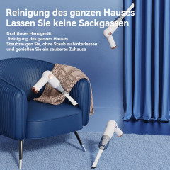 DOPWii DOPWii Akku-Handstaubsauger Faltbarer Vakuumreiniger,Kabellos,Grosser Saugleistung,Fur Zuhause,Auto, Es gibt eine Tasche  Бесроводной ручной пылесос DOPWii, складной пылесос, беспроводной, большая мощность всасывания, для дома, в машину, есть сумка