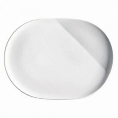 Kahla Kahla O - The better place / Weiss Platte oval 32 cm Kahla O - Лучшее место / Белое овальное блюдо 32 см