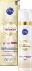 NIVEA CC Fluid Luminous630 Anti-Pigmentflecken LSF 30 Hell, 40 ml, Нивеа CC-флюид для лица, SPF 30, Luminous630, против пигментных пятен, светлый тон, 40 мл