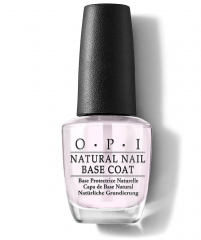 OPI Natural Nail Base Coat  15ml, Основа под лак Natural Nail Base Coat (США), выравнивает ногтевую пластину и продлевает стойкость маникюра, 15мл
