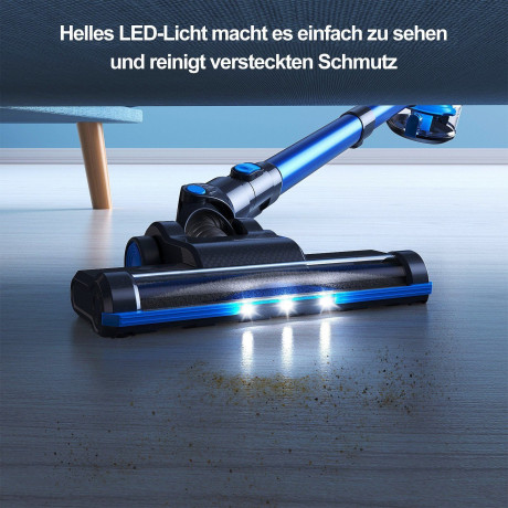 oyajia oyajia Akku-Hand-und Stielstaubsauger 6 in 1 Kabellos 22,2V Akkusauger, 150,00 W, beutellos, 40 Min. Laufzeit fur Hartboden, Teppich, Tierhaare  Беспроводной ручной пылесос oyajia Беспроводной беспроводной пылесос 6 в 1, 22,2 В, 150,00 Вт, без мешк