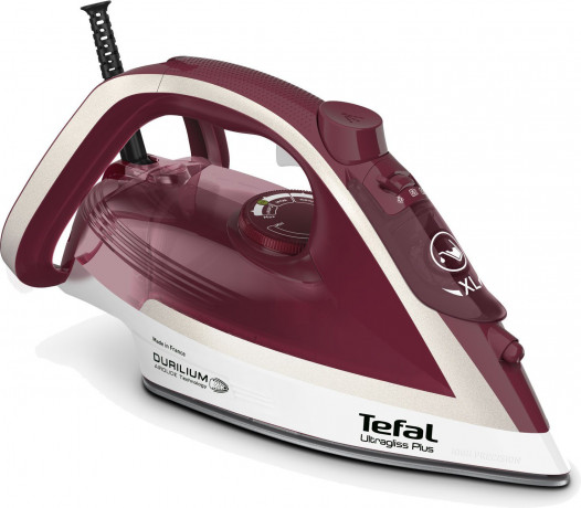 Tefal Tefal Dampfbugeleisen FV6810 Ultragliss Plus, 2800 W, 250 g/Min. extra Dampfstoss, Vertikaldampf, kratzfeste Bugelsohle Паровой утюг Tefal FV6810 Ultragliss Plus, 2800 Вт, 250 г/мин. дополнительный паровой удар, вертикальное отпаривание, устойчивая