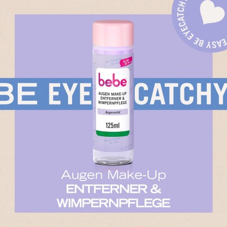 bebe Augen Make-Up Entferner & Wimpernpflege  Средство для снятия макияжа с глаз и уход за ресницами