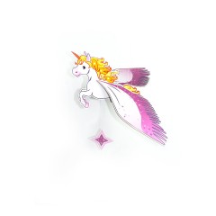 HESS Holzspielzeug Schwingfigur Einhorn Деревянная игрушка-качели фигурка единорога