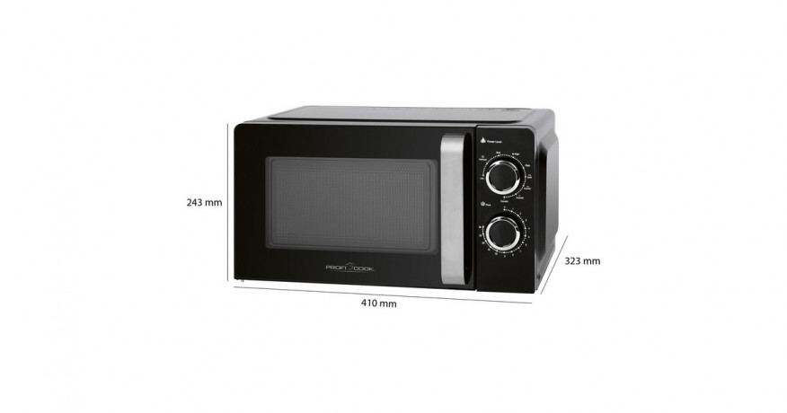 ProfiCook ProfiCook PC-MWG 1208, Mikrowelle schwarz/silber schwarz/silber ProfiCook PC-MWG 1208, микроволновая печь черный/серебристый