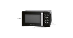 ProfiCook ProfiCook PC-MWG 1208, Mikrowelle schwarz/silber  schwarz/silber ProfiCook PC-MWG 1208, микроволновая печь черный/серебристый