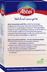Abtei Schwarzkuemmeloel Plus Kapseln 48 Kapseln (34 g), Abtei Капсулы с маслом чёрного тмина и витамином E для защиты клеток, 48 капсул (34 г)
