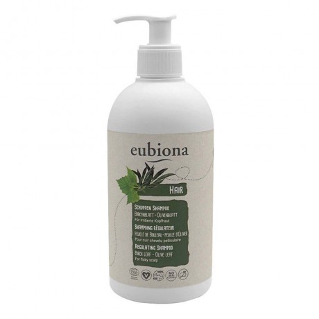 Eubiona Schuppen-Shampoo Birkenblatt-Olivenblatt 500ml  Шампунь от перхоти Лист березы Лист оливы 500мл