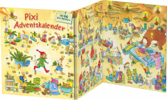 Carlsen Pixi Adventskalender 2026, Адвент-календарь Carlsen Pixi 2026 с 24 мини-книгами, 576 страниц, от 3 лет