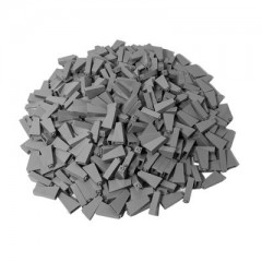 LEGO LEGO 2x1x3 Schragstein Hellgrau - 25 Stuck - Light bluish grey slope 4460b LEGO 2x1x3 Schragstein Lichtgrau - 25 штук - Светло-голубовато-серый склон 4460b