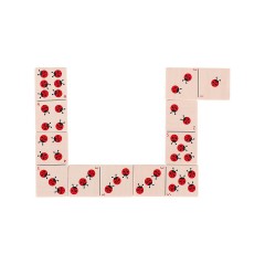 goki Dominospiel Marienkafer (Kinderspiel) Божья коровка домино (детская игра)