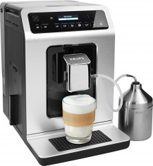 Krups Krups Kaffeevollautomat EA891D Evidence, 12 Kaffee- und 3 Tee-Variationen, OLED-Display und Touchscreen  Полностью автоматическая кофемашина Krups EA891D Evidence, 12 вариантов кофе и 3 варианта чая, OLED-дисплей и сенсорный экран