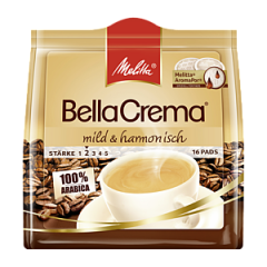 Melitta BellaCrema Кофе мягкий и ароматный в пакетиках 107г