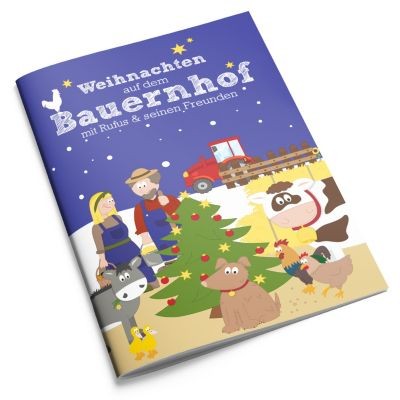 yoamo Bauernhof Spielkoffer fur Kinder mit 24 Holzfiguren Ферма для детей с 24 деревянными фигурками