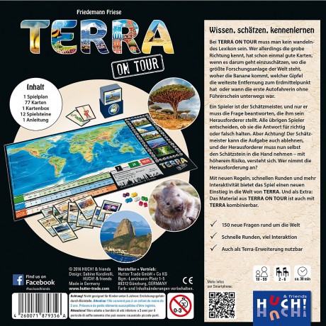 HUCH! Terra On Tour (Spiel) Терра в туре (игра)